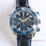 High Quality Replica OMEGA Seamaster Planet Ocean Black 904 stainless steel Rubber Strap Different Colors Face Dial Different Colors Bezel Fashion Watch 45.5mm